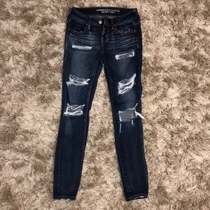 American eagle super stretch skinny jeans
